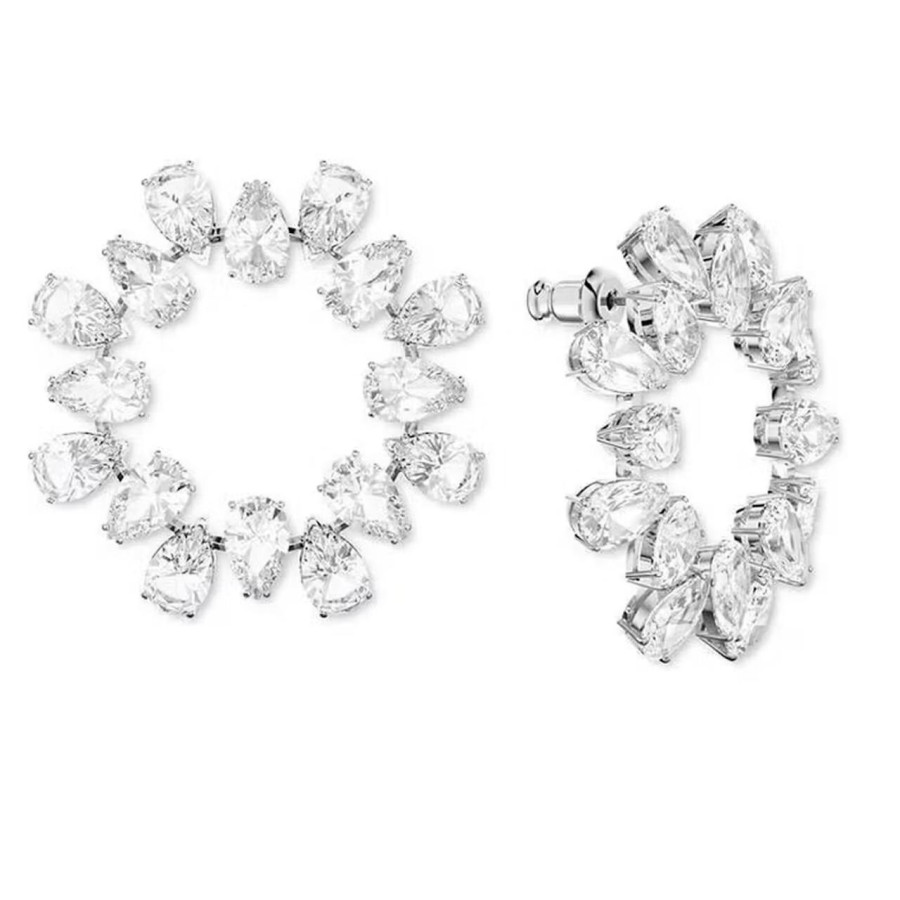   Monemel Swarovski Kare küpe(Altın kaplama)